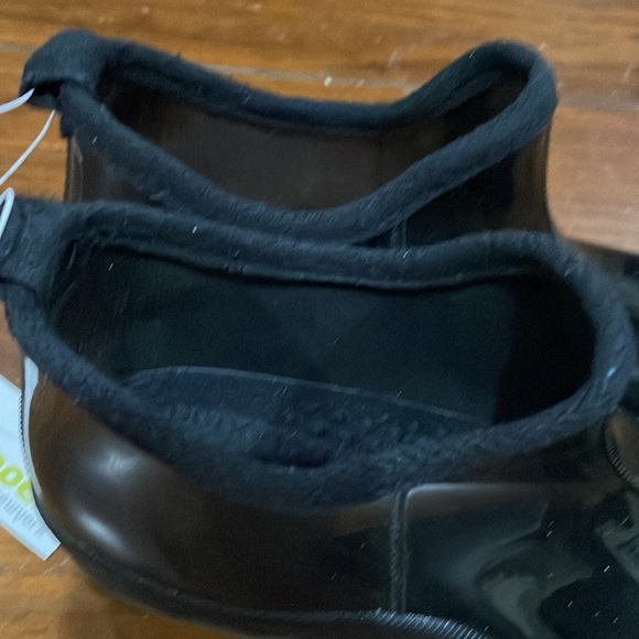 Capelli of New York black rubber ankle boots (sz 8) - Picture 15 of 15